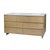 Modern Halmstad 72 in. W Rectangular Wood Double Sink 5 Drawer Bathroom Vanity Set, Blonde Oak For Sale - Image 3 of 11