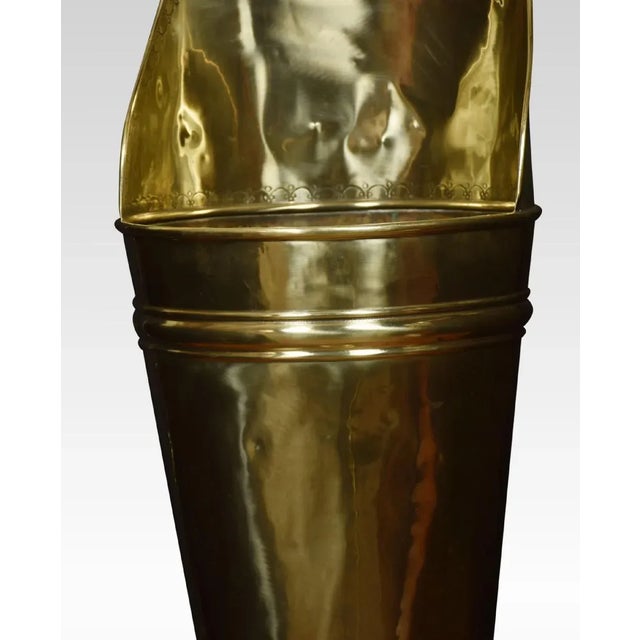 19th Century Brass Umbrella Stand For Sale - Image 4 of 8