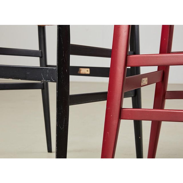 Superleggera Chairs by Gio Ponti for Cassina, Italy, 1957, Set of 2 For Sale - Image 10 of 13