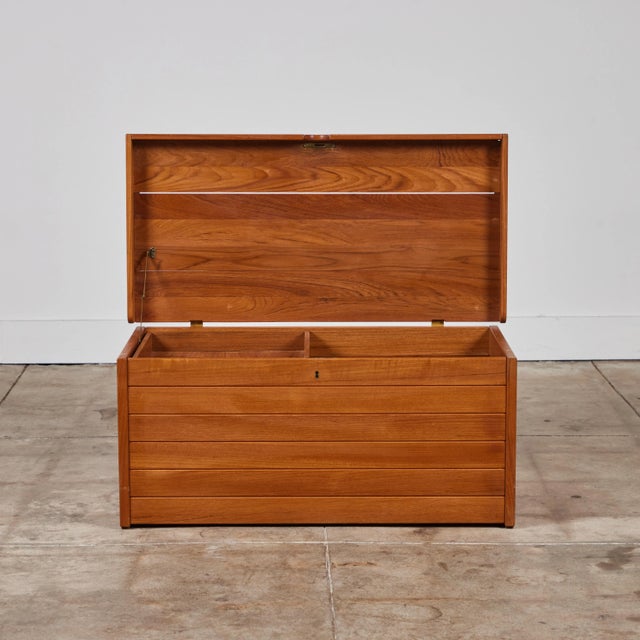 1960s Kai Kristiansen Storage Chest/Trunk for Aksel Kjersgaard For Sale - Image 10 of 12