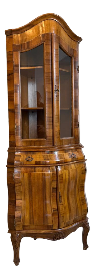 Baroque Corner Display Cabinet, 1980s