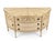 Neoclassical 1990s Niermann Weeks Hand-Painted Neoclassical Sunburst Demilune Console Chest For Sale - Image 3 of 12