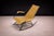 Rocking Chair in Metal & Wicker, Carlo Hauner, 1950s For Sale In New York - Image 6 of 13
