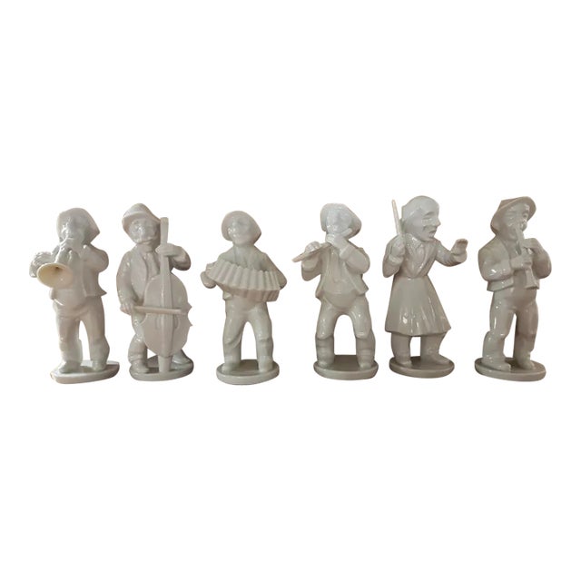 1960 Karl Heinz Klette Porcelain Orchestra Figurines - Six Piece Set For Sale