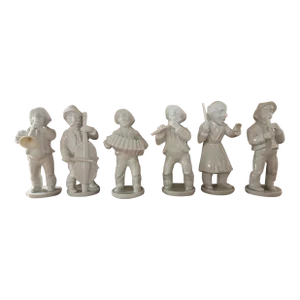 1960 Karl Heinz Klette Porcelain Orchestra Figurines - Six Piece Set