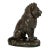Bronze Sculpture “Lion Assis No. 2”, Antoine Louis Barye Ca. 1880 For Sale