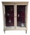 Vintage French Glass Display Cabinet, 1960s For Sale
