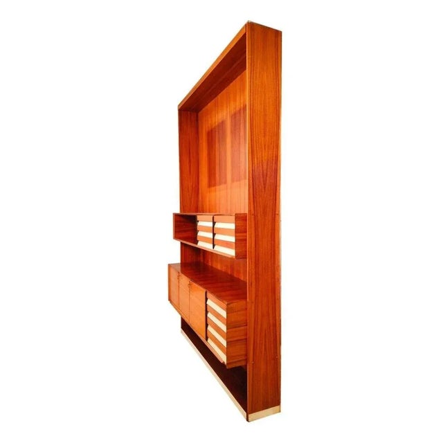 Osvaldo Borsani Sky Terra Bookcase in the style of Osvaldo Borsani, 1960s For Sale - Image 4 of 5