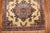 Early 20th Century Zabihi Collection Ornate Square Yellow Ground Sarouk Rug - 3'3" x 3'6" For Sale - Image 4 of 8