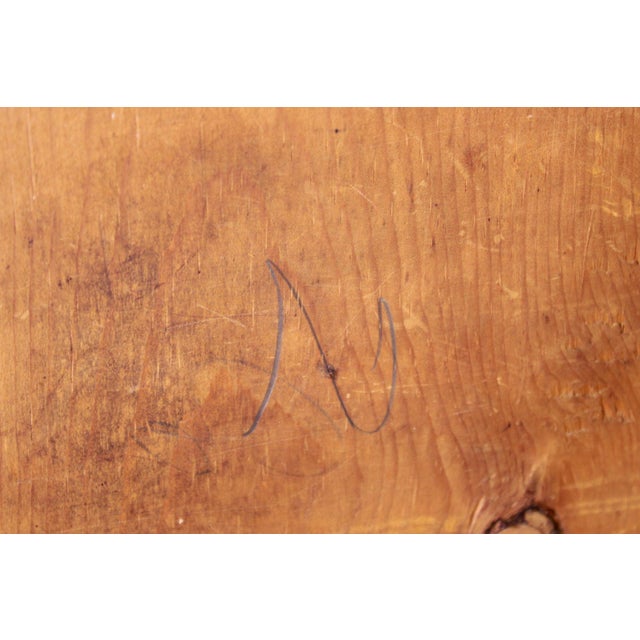 Antique American Cherry Dutch Cupboard Two Piece Hutch Cabinet For Sale - Image 13 of 18