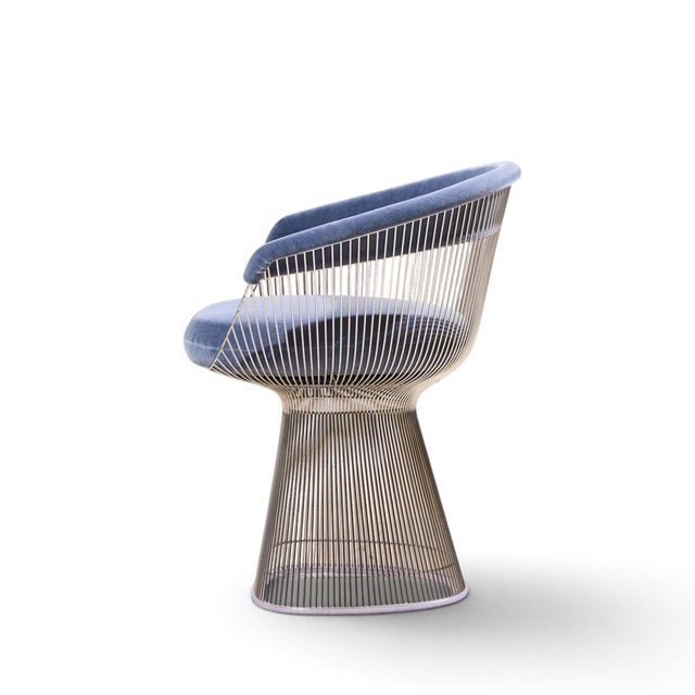 Metal Warren Platner for Knoll Mid Century Dining Chairs - Pair For Sale - Image 7 of 12