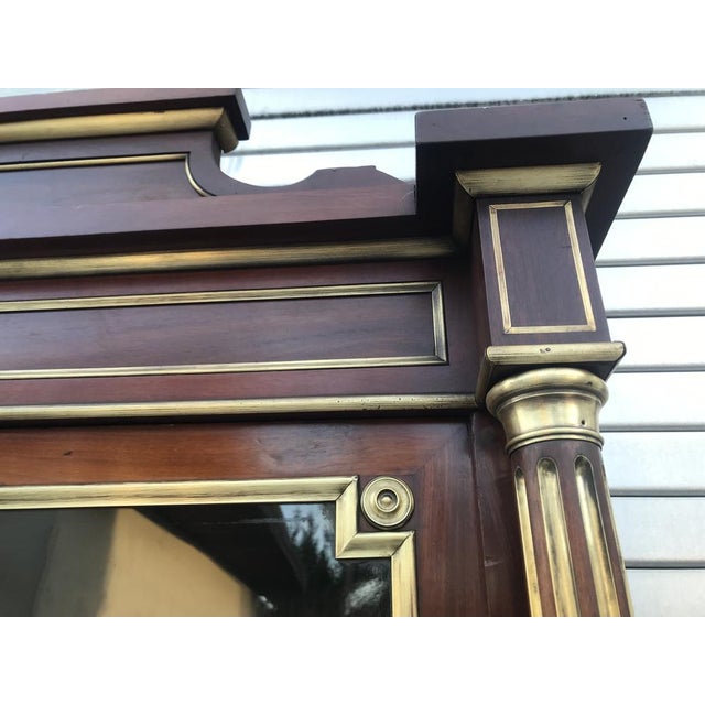French Empire Style Mahogany Cabinet For Sale - Image 3 of 18