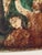 1805 Spanish Colonial Retablo of Our Lady of Mount Carmel With Souls in Purgatory – Painted Wood Devotional Panel For Sale - Image 4 of 8