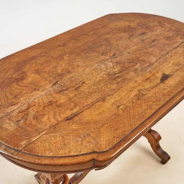 Vintage Venetian Walnut Table For Sale - Image 6 of 7
