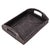 Artifacts Rattan Rectangular Vanity Tray with High Handles For Sale - Image 4 of 4
