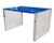 Modern Blue Acrylic Desk – A Sculptural Icon of Contemporary Design For Sale - Image 6 of 6
