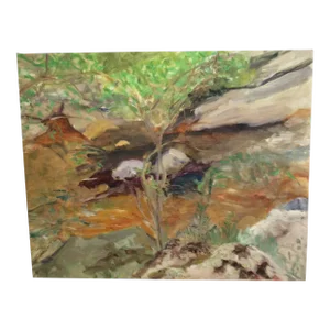 1970s Richard Snyder Landscape Oil Painting