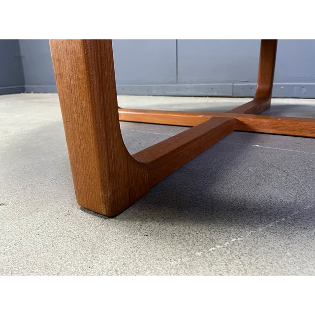 Mid-Century Scandinavian Teak Coffee Table, 1970s For Sale - Image 6 of 10