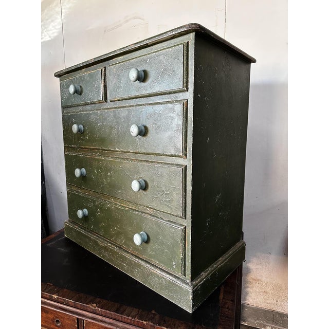 Pine Chest of Drawers, 1988 For Sale - Image 10 of 18