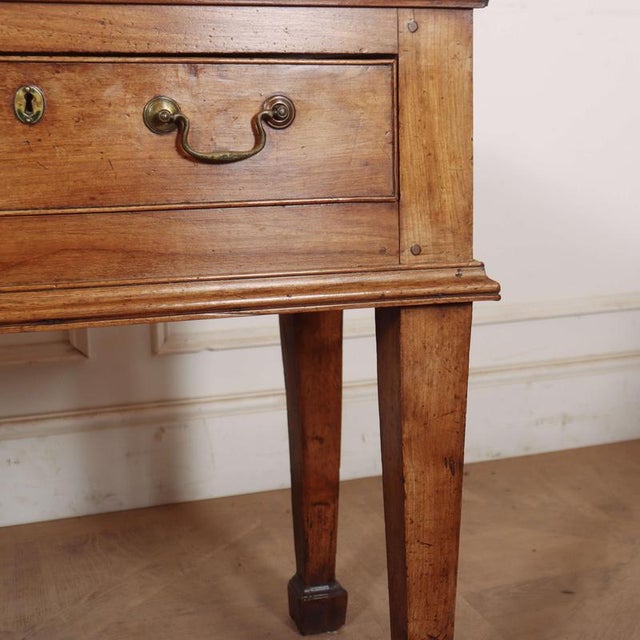 English Dresser Base in Fruitwood For Sale - Image 9 of 12