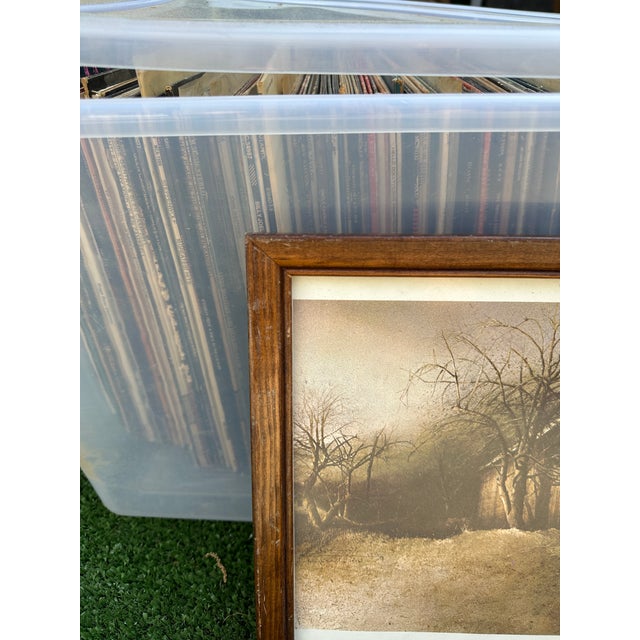 1970s Framed Print of "Late Afternoon" Reproduction For Sale - Image 4 of 7