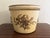French Country Antique French Neoclassical Yellow Tole Cachepot With Lion-Head Handles For Sale - Image 3 of 12