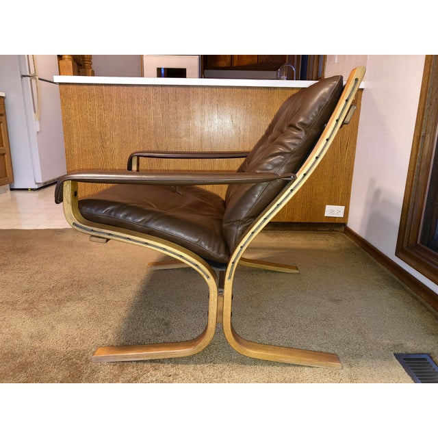 Chocolate 1980s Siesta Chairs by Westnofa - Set of 2 For Sale - Image 8 of 12