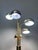 Mid 20th Century Vintage Brass Waterfall/Tiered Eyeball Lamp After Sonneman For Sale - Image 5 of 12
