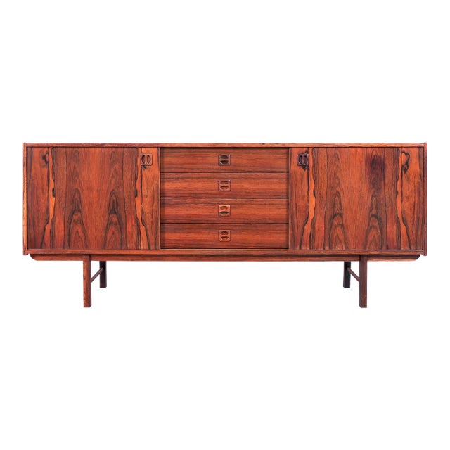 Mid-Century Modern Rosewood "Ladoga" Credenza by Erik Wortz For Sale