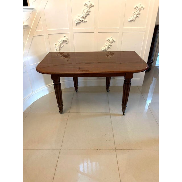 Brown Antique Regency Mahogany Extending 12 Seater Dining Table, 1820s For Sale - Image 8 of 18