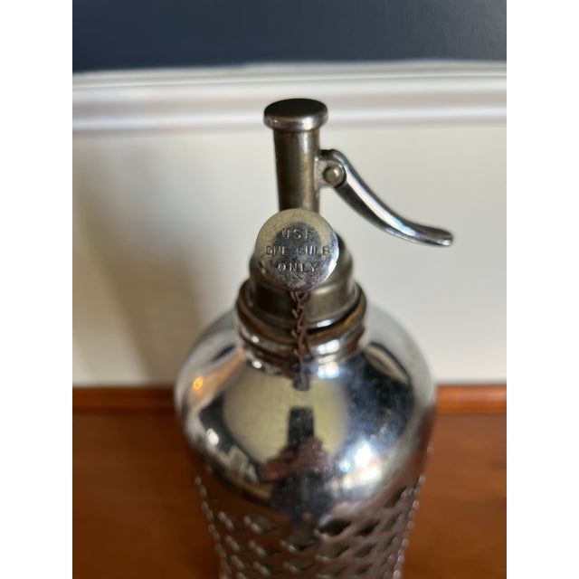 Metal Vintage Mid Century Sparklets Type D "De Luxe" Soda Syphon For Sale - Image 7 of 8