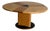 Mid 20th Century Skovby Sm33 Danish Teak Round Dining Table Expandable Butterfly Extension For Sale