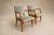 Pair of Caviúna Wood Armchairs in Thick Green Velvet, Brazil, Mid-20th Century - Lot 954 For Sale In New York - Image 6 of 16
