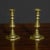 Gold Victorian Brass Candlesticks, Set of 2 For Sale - Image 8 of 8