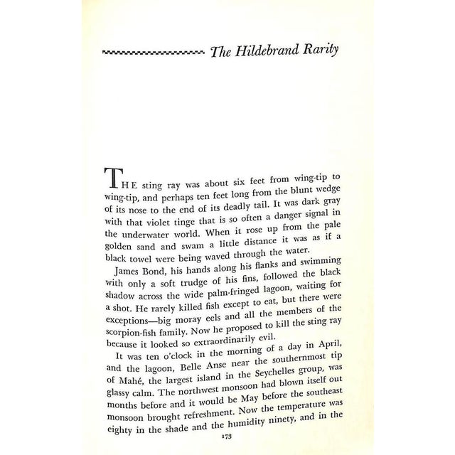 1960s "For Your Eyes Only" Book 1960 Fleming, Ian For Sale - Image 5 of 9