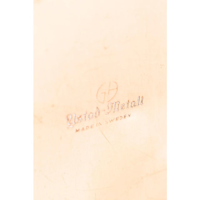 Gunnar Ander Water Pitcher by Gunnar Ander for Ystad-Metall, 1950s For Sale - Image 4 of 6