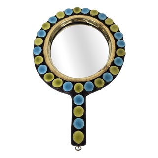 Cléo Hand Mirror by Mithé Espelt, 1950s For Sale