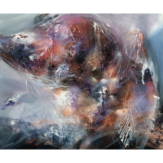 Ovidiu Kloska, Symphonies of Impossible Flights, Mixed on Canvas For Sale - Image 12 of 12