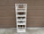 Late 19th Century American Victorian White Painted Bamboo Étagère For Sale - Image 11 of 12