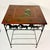 American 1990s Vintage Americana Southwestern Horse, Cowboy Boot, & Long Horn Steer Metal Framed Side Table For Sale - Image 3 of 17