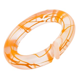 Marlene McKibbin Acrylic Lucite Bracelet Bangle For Sale