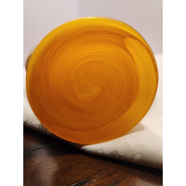 Pizzichillo & Gordon. 15.6"t×10"w 10.1 LBS "Crazy Quilt" Vase For Sale In Dallas - Image 6 of 7