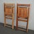 Wood Antique Wooden Folding Child Chair or Doll Chair ~ French Farmhouse Chic For Sale - Image 7 of 8