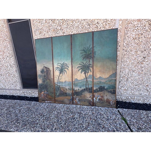 19th Century French Zuber Wallpaper Panels For Sale - Image 18 of 18