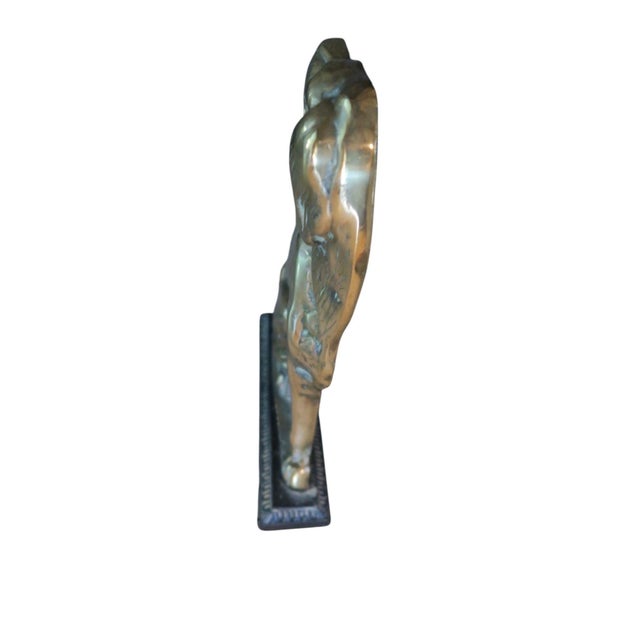 Victorian Brass and Iron Door Stop, Circa 1880 For Sale - Image 4 of 10