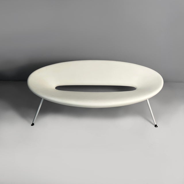 Italian Modern White Plastic Ploof Sofa by Philippe Starck for Kartell, 2000s For Sale - Image 3 of 18
