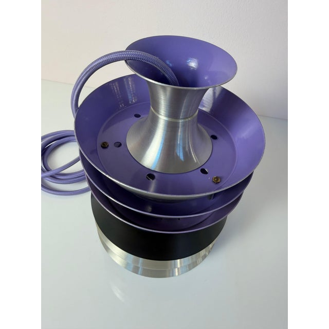 Trava Louvered Lamp by Carl Thore for Granhaga For Sale - Image 4 of 11