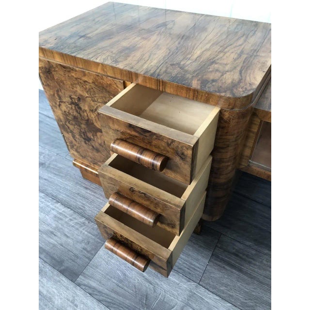 Briar Bedroom Makeup Cabinet with Mirror, 1930s For Sale - Image 11 of 13