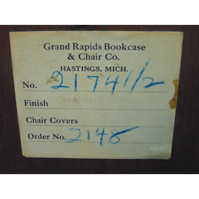 French Style Carved Oak Mirror For Sale - Image 4 of 5