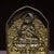 Metal Antique Tibetan Tsha Tsha Mould of Tsongkhapa, Himalayan Buddhist Art For Sale - Image 7 of 9